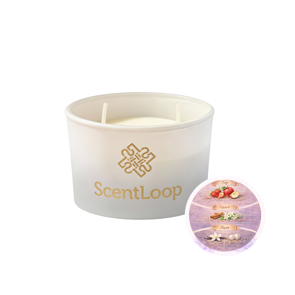 Świeca sojowa truskawkowa Strawberry Kiss Intense 100g