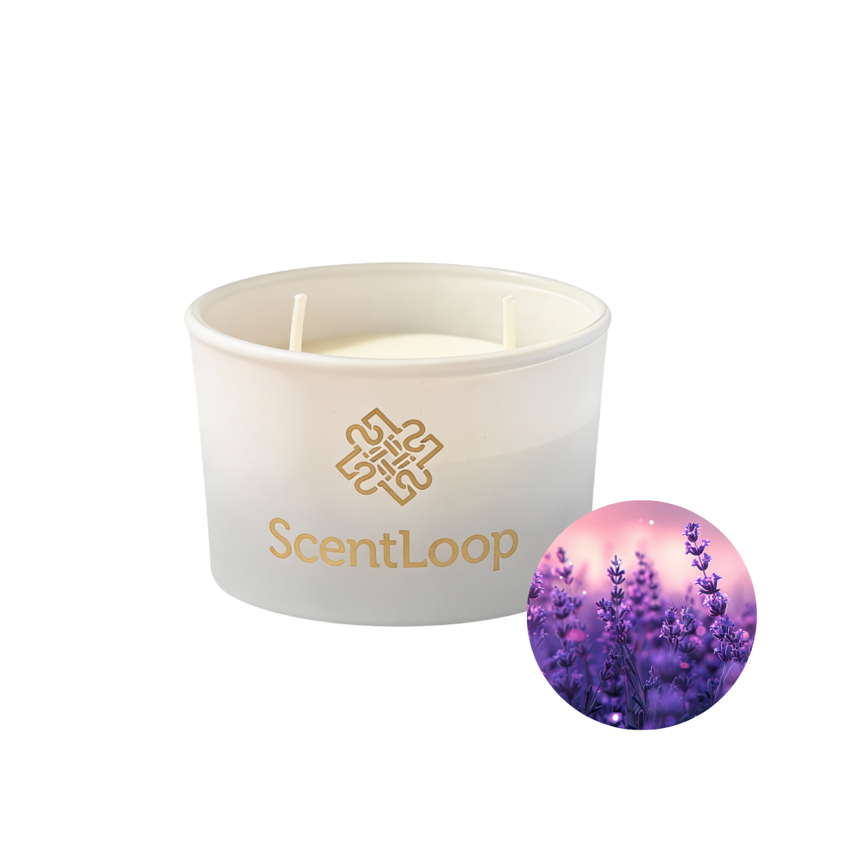 Świeca lawenda sojowa zapachowa Just Lavender Intense 100g do 25h