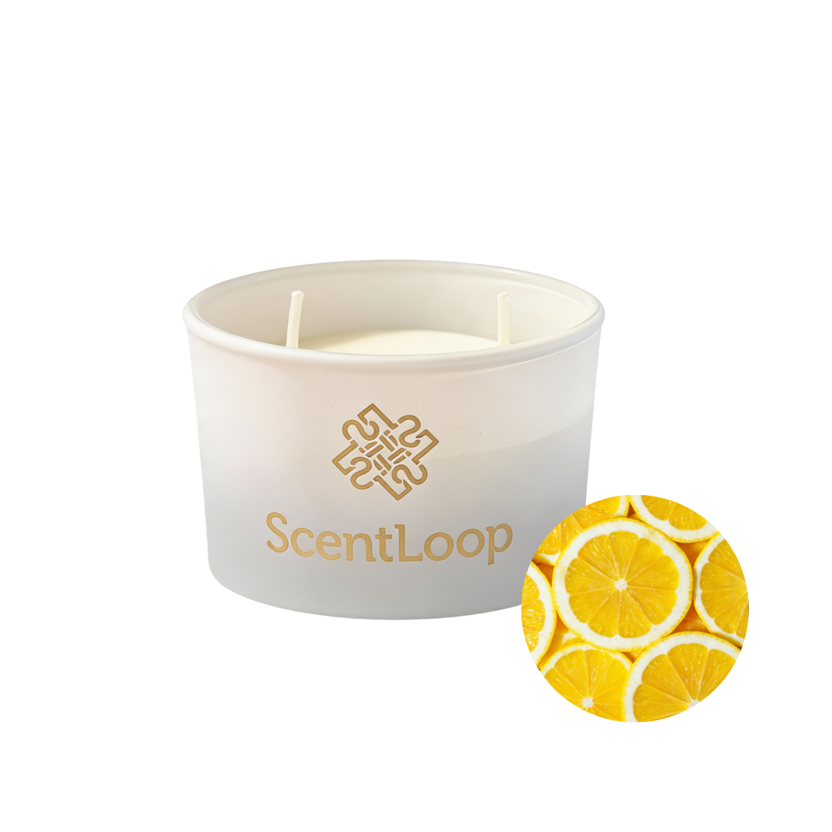 Świeca citronella sojowa Just Lemon Intense 100g do 25h