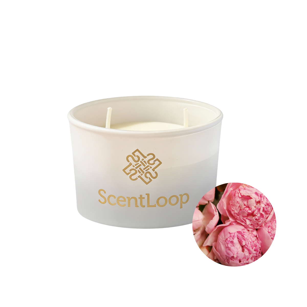 Świeca sojowa o zapachu piwonii (peoni) Just Peony Intense 100g do 25h