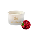 Duftkerze aus Sojawachs Himbeere Just Raspberry Intense 100g bis zu 25h