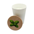 Świeca sojowa zapachowa bazylia GARDEN Bazylia 150g do 40h