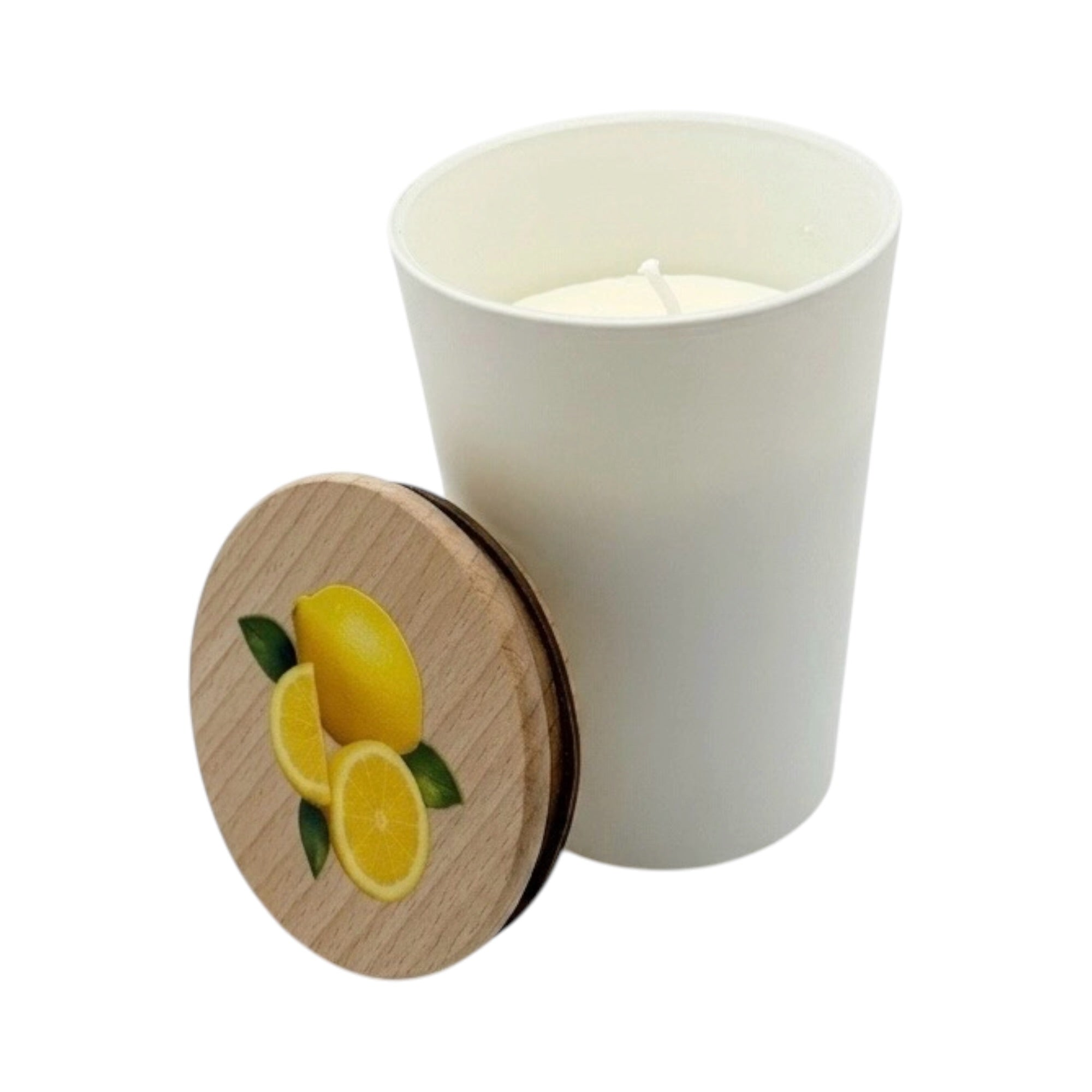 Ароматна соева свещ Лимон GARDEN Лимон 150g до 40ч
