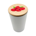 Duftkerze aus Sojawachs Himbeere GARDEN Himbeere 150g bis 40h