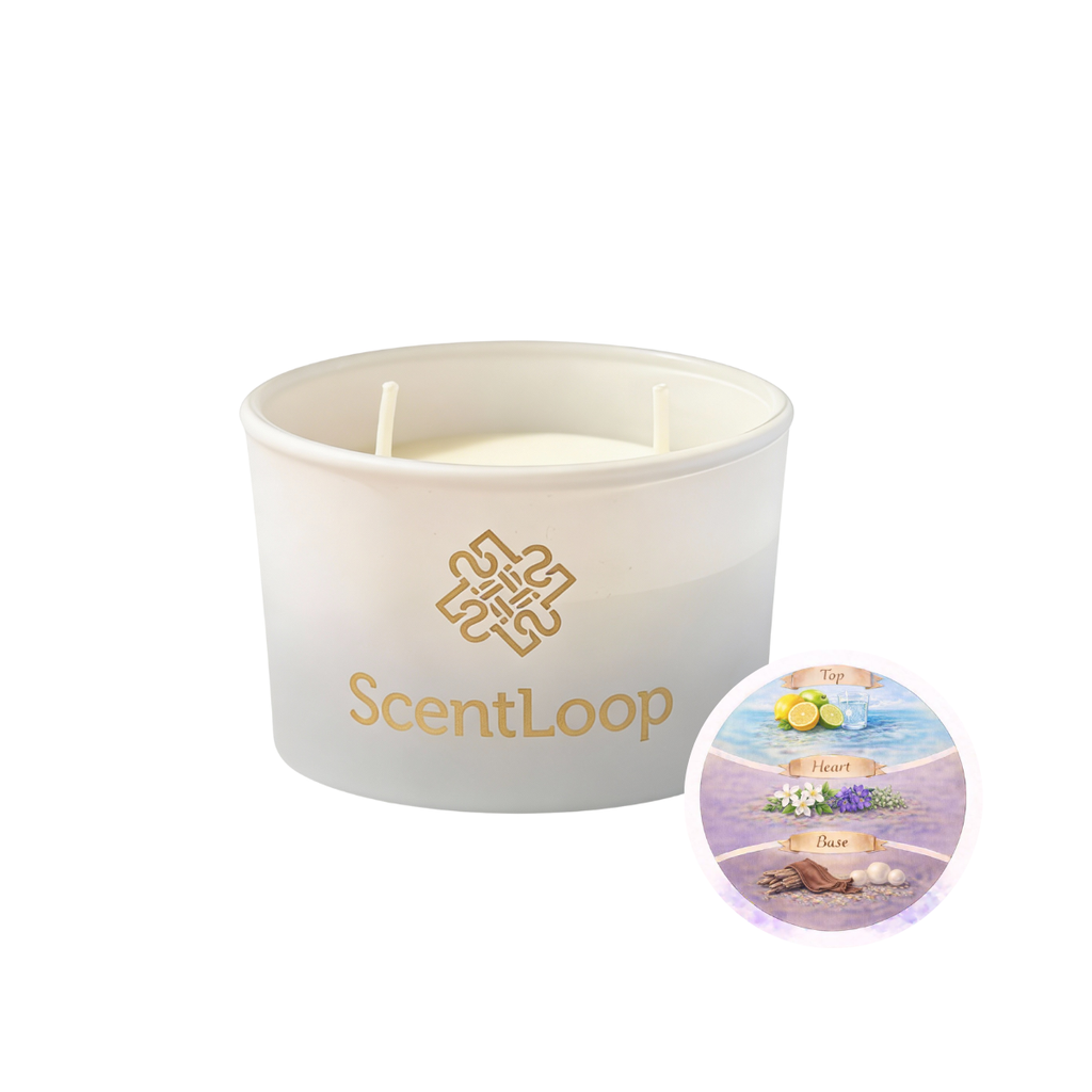 Osvěžující sójová svíčka s vůní bergamotky a pomeranče Zanzibar Intense 100g