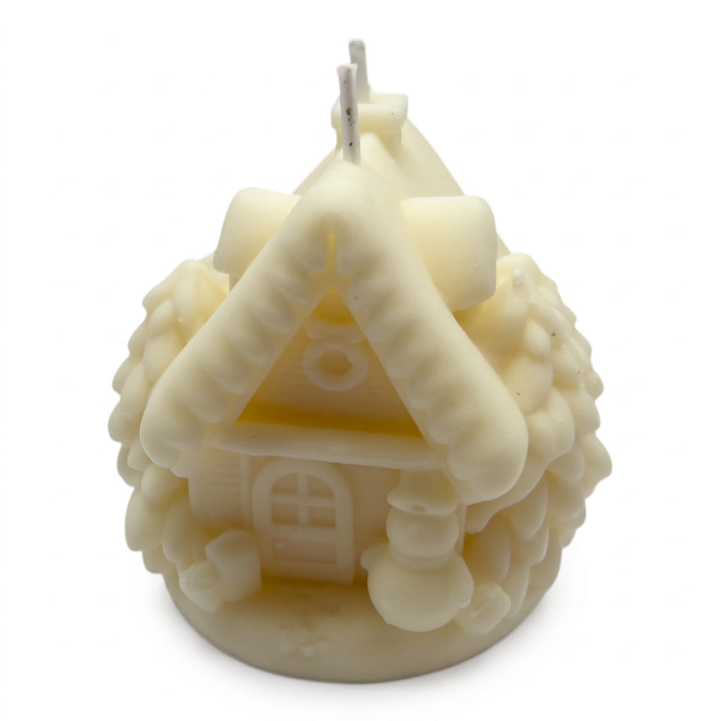 Vánoční sójová svíčka Figurka Domeček s vůní Christmas Home 160g