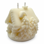 Vánoční sójová svíčka Figurka Domeček s vůní Christmas Home 160g