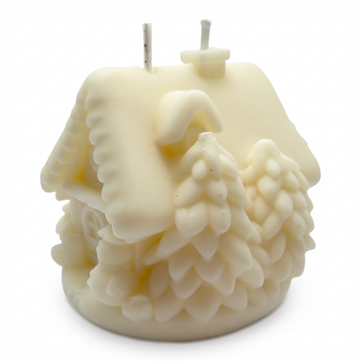 Vánoční sójová svíčka Figurka Domeček s vůní Christmas Home 160g