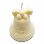Vánoční sójová svíčka Figurka vánoční zvonek s vůní Christmas Home 130g