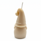 Vela navideña de soja con figura de duende con árbol de Navidad, aroma Christmas Home, 60g