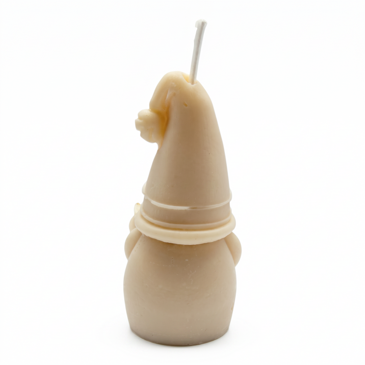Vela navideña de soja con figura de duende con árbol de Navidad, aroma Christmas Home, 60g