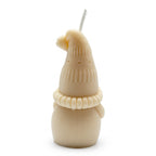 Vánoční sójová svíčka Figurka Skřítek se sněhovou vločkou s vůní Christmas Home 60g