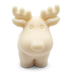 Kalėdinė sojų vaško žvakė „Rudolfo elnio“ figūrėlė, kvapas „Christmas Home“, 130g