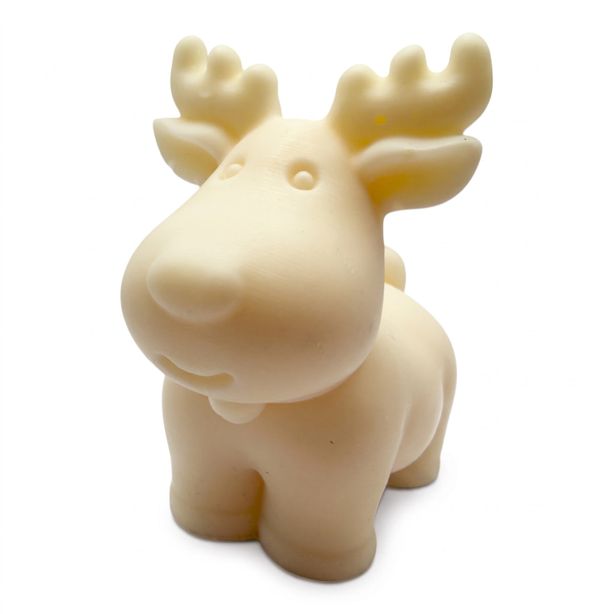 Kalėdinė sojų vaško žvakė „Rudolfo elnio“ figūrėlė, kvapas „Christmas Home“, 130g