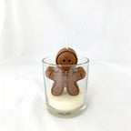 Świąteczna świeca sojowa Piernikowy Ludek Pierniczek Ciastek Christmas Home 90g w szkle