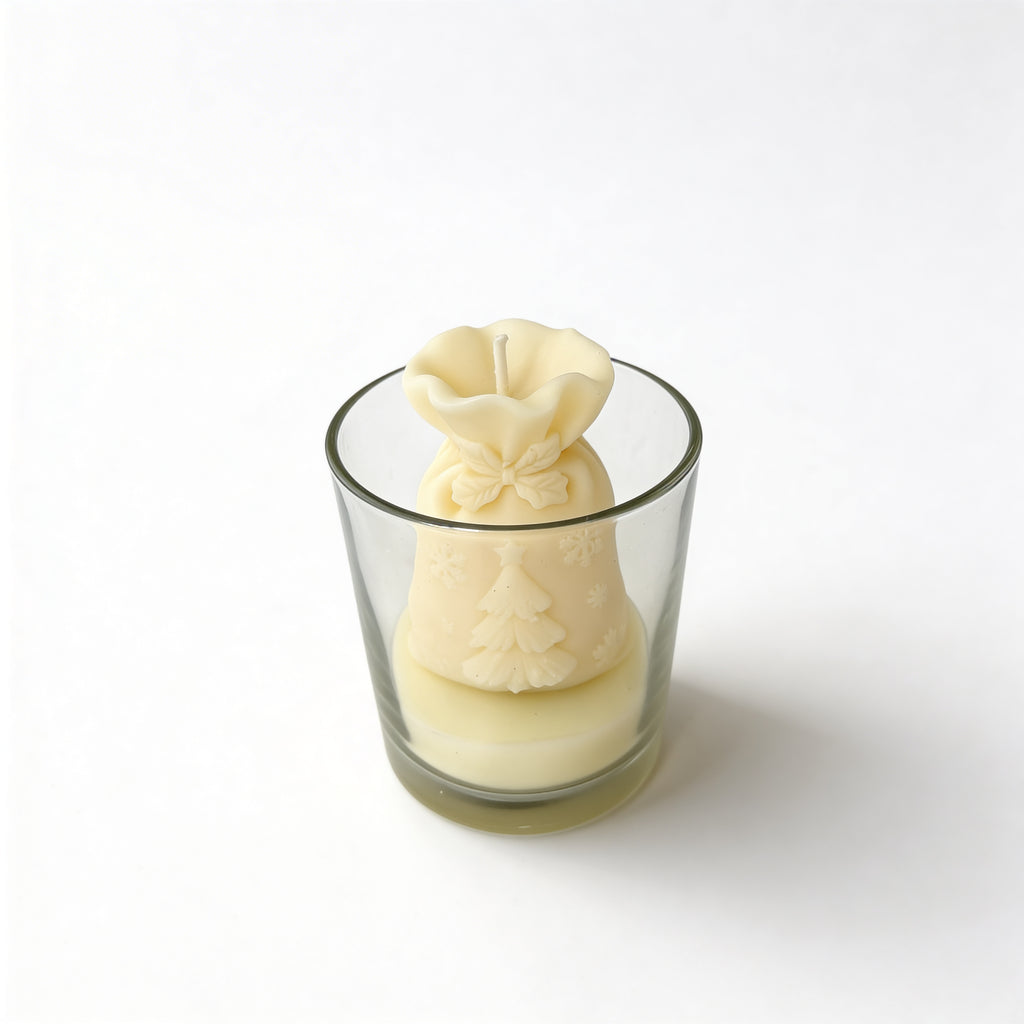 Christmas soy candle Christmas Sack in glass, Christmas Home scent, 100g