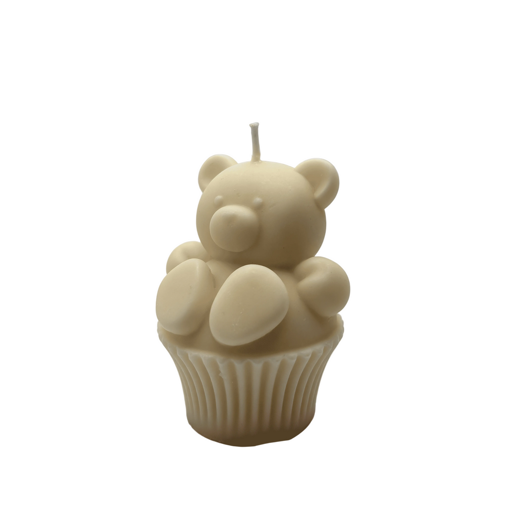 Soy Decorative Candle Muffin Bear Medium 76g