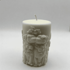 Decorative Soy Cylinder Candle Lady and the Tramp