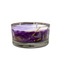 Marmorierte Sojawachs-Kerze Big City Life Warsaw Glas bemalt 200g