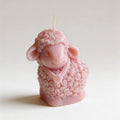 Decorative Easter soy candle Easter Lamb Sheep Citrus Harmony Pink
