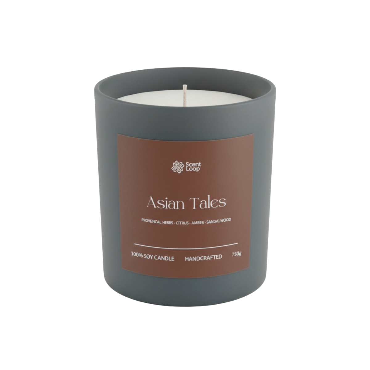Świeca sojowa zapachowa Asian Tales Regular 150g