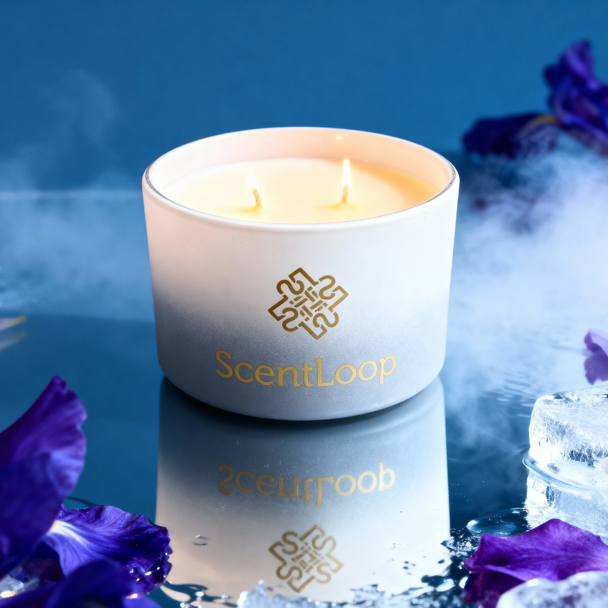 Świeca sojowa zapachowa Blue Haze Intense 100g