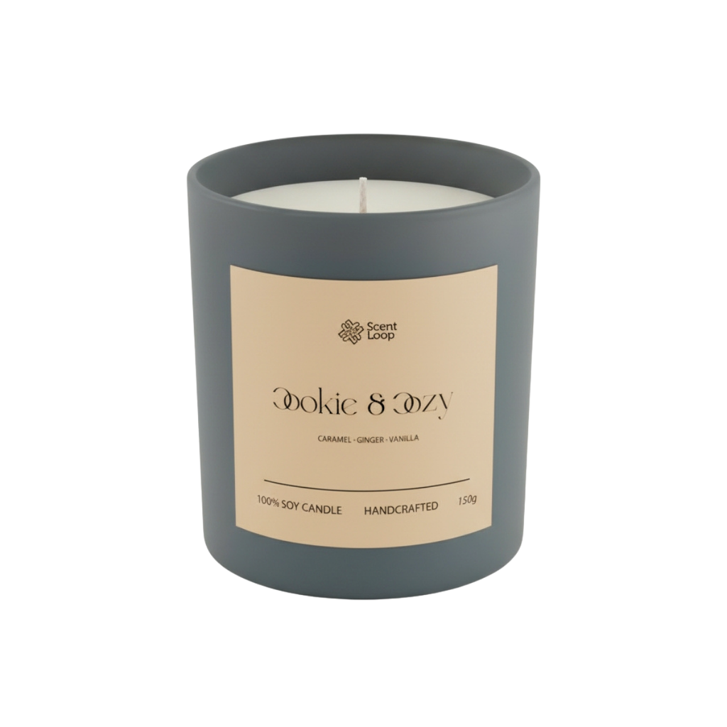 Świeca sojowa zapachowa Cookie & Cozy Regular 150g
