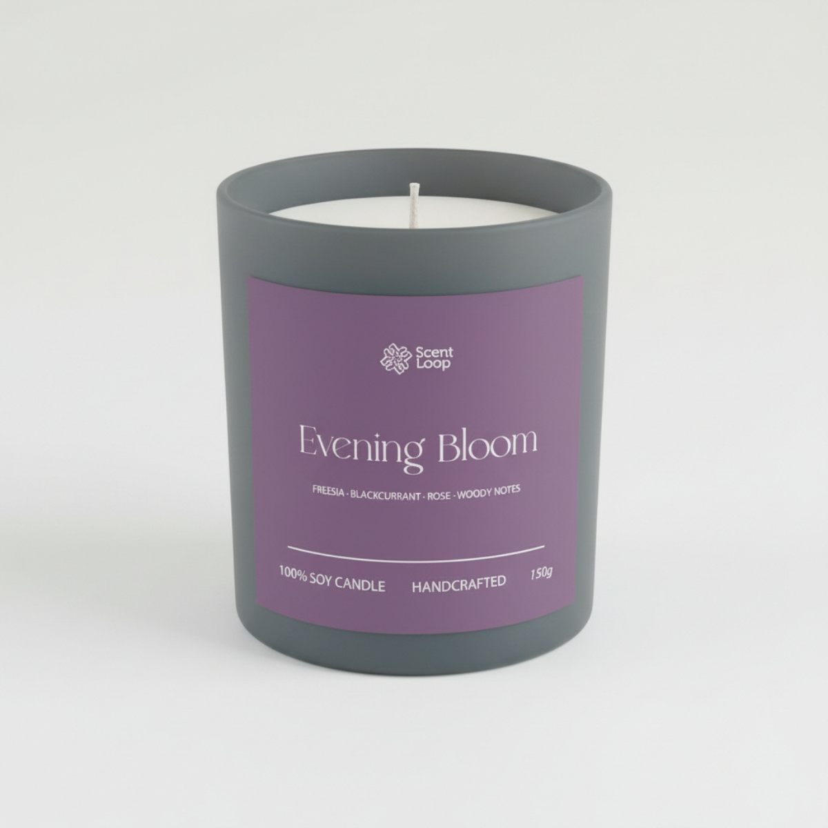 Świeca sojowa zapachowa Evening Bloom Regular 150g