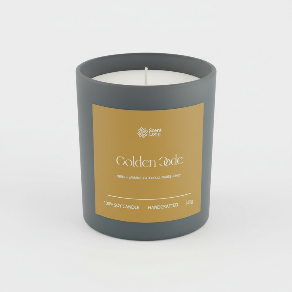 Świeca sojowa zapachowa Golden Code Regular 150g