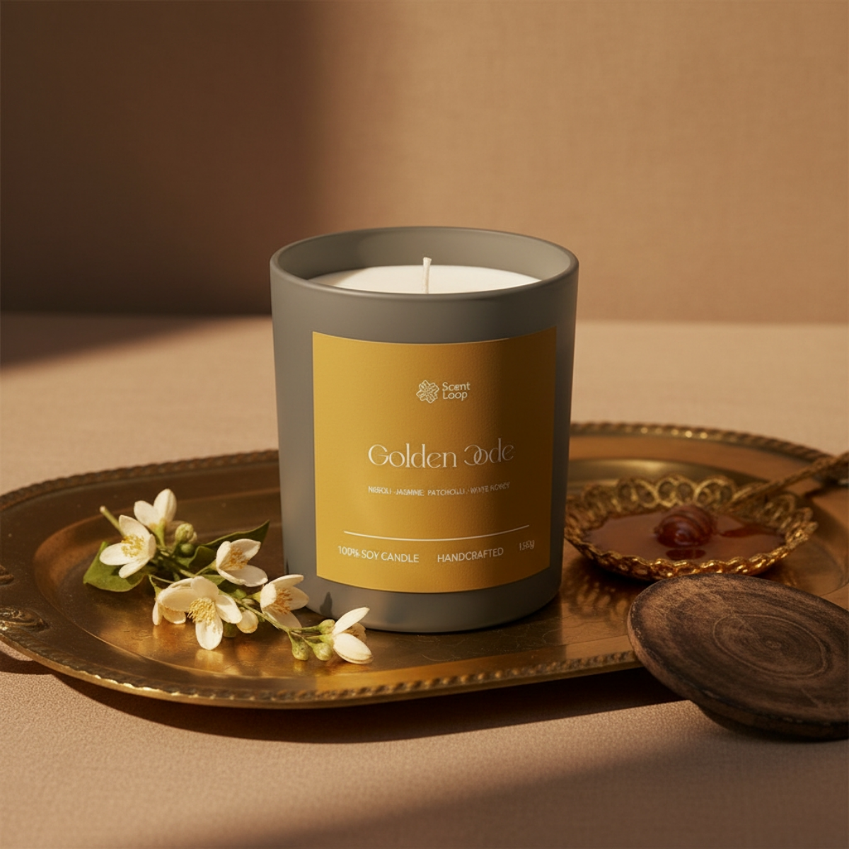 Świeca sojowa zapachowa Golden Code Regular 150g