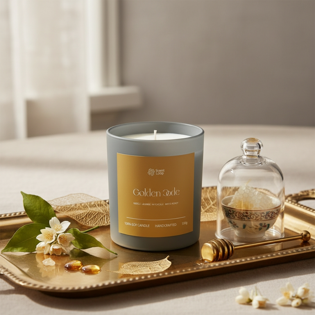 Świeca sojowa zapachowa Golden Code Regular 150g