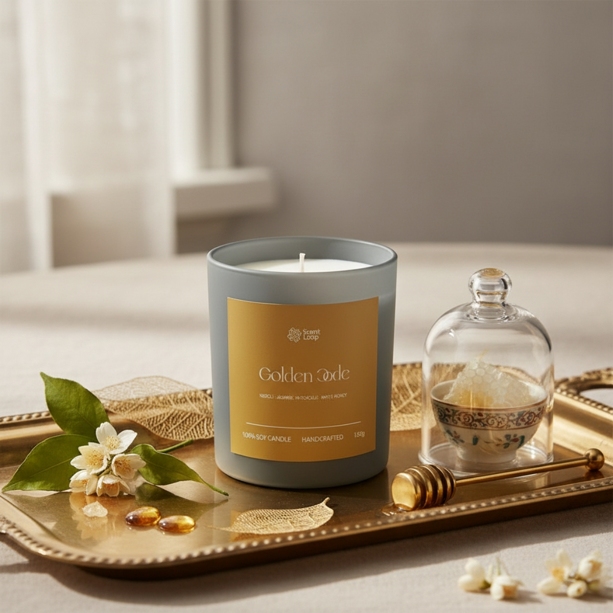 Świeca sojowa zapachowa Golden Code Regular 150g