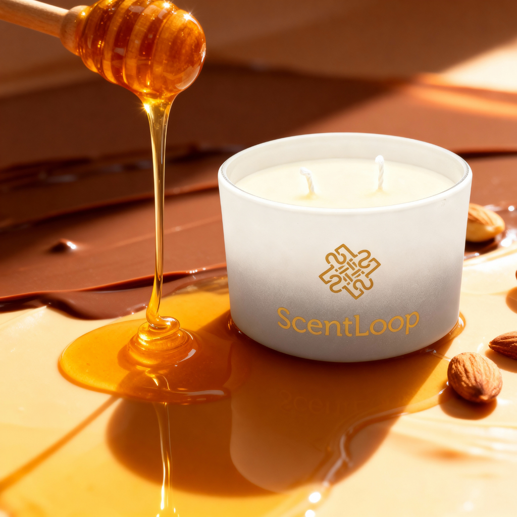 Szójagyertya Méz és Mandula Golden Honey Intense 100g