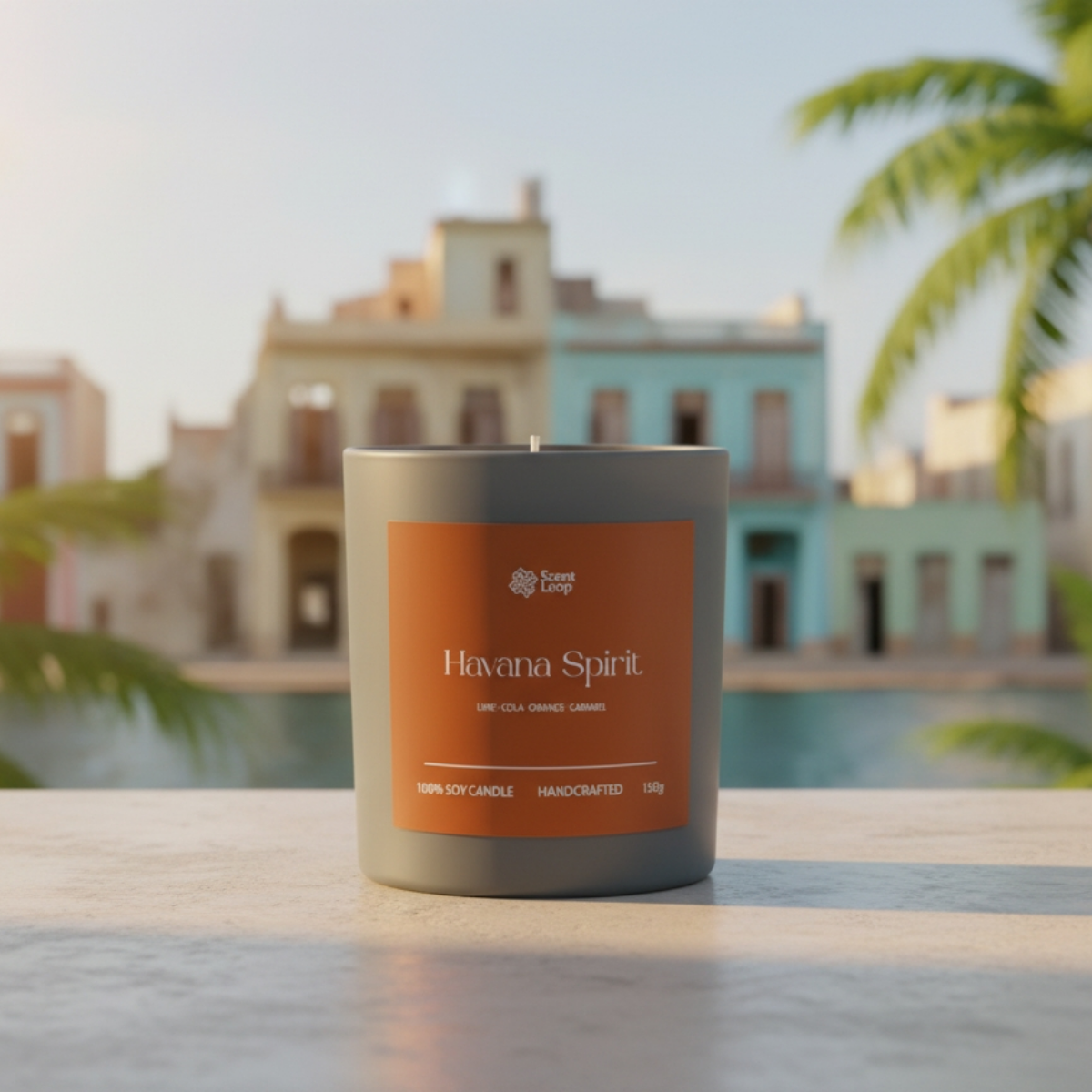 Świeca sojowa zapachowa Havana Spirit Regular 150g