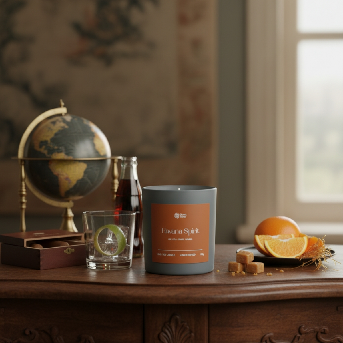 Świeca sojowa zapachowa Havana Spirit Regular 150g