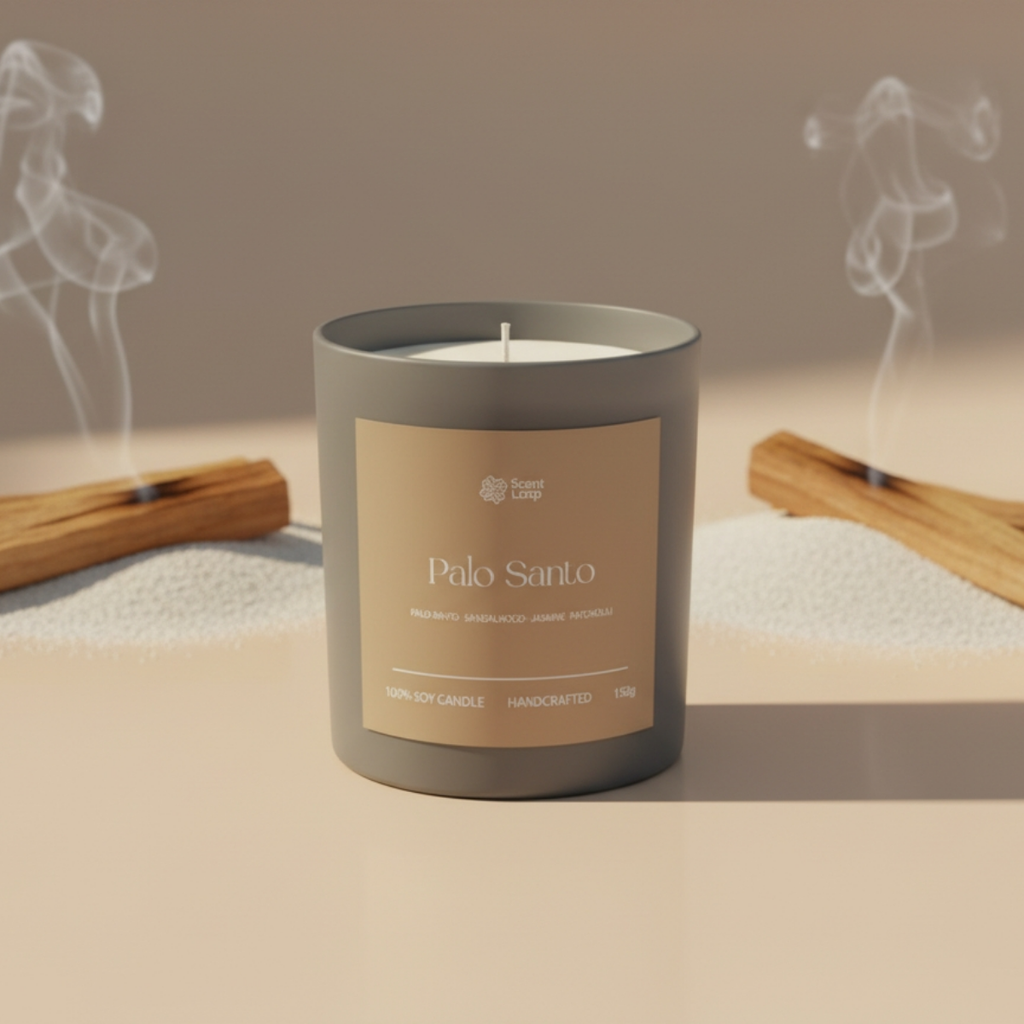 Świeca sojowa zapachowa Palo Santo Regular 150g