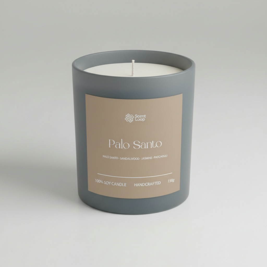 Świeca sojowa zapachowa Palo Santo Regular 150g