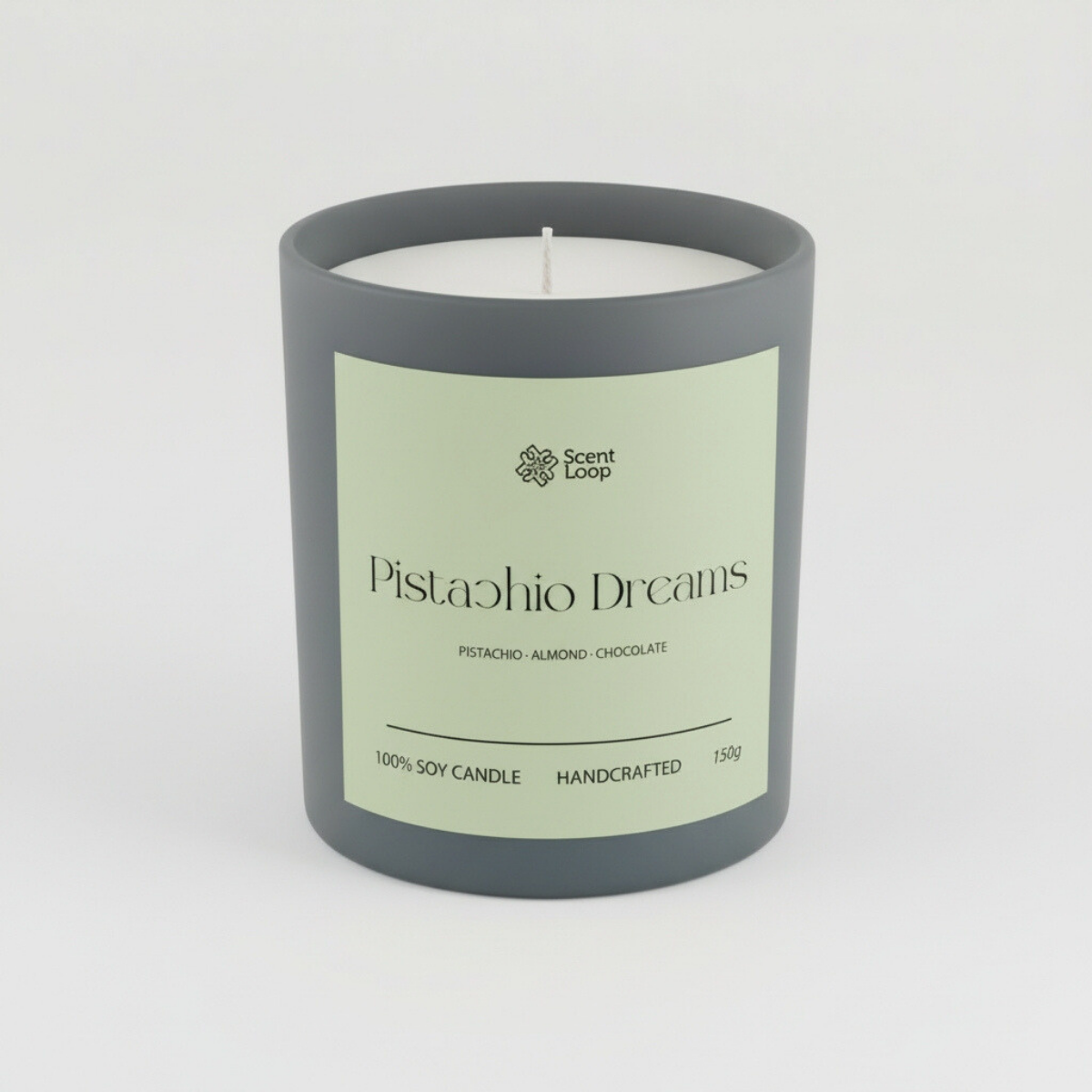 Świeca sojowa zapachowa Pistachio Dreams Regular 150g