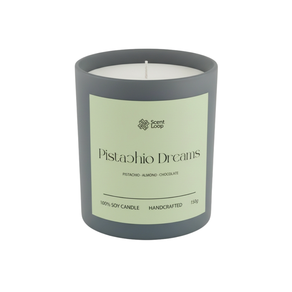 Świeca sojowa zapachowa Pistachio Dreams Regular 150g