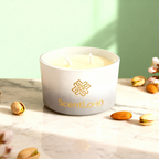 Sojakerze Pistachio Dreams Intense mit Pistazien- und Schokoladenduft 100g