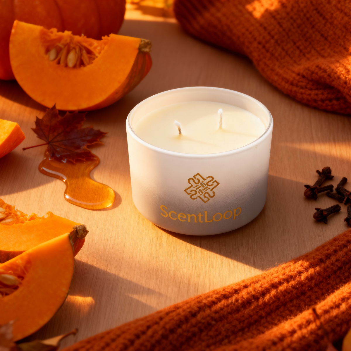 Świeca sojowa zapachowa Pumpkin Intense 100g