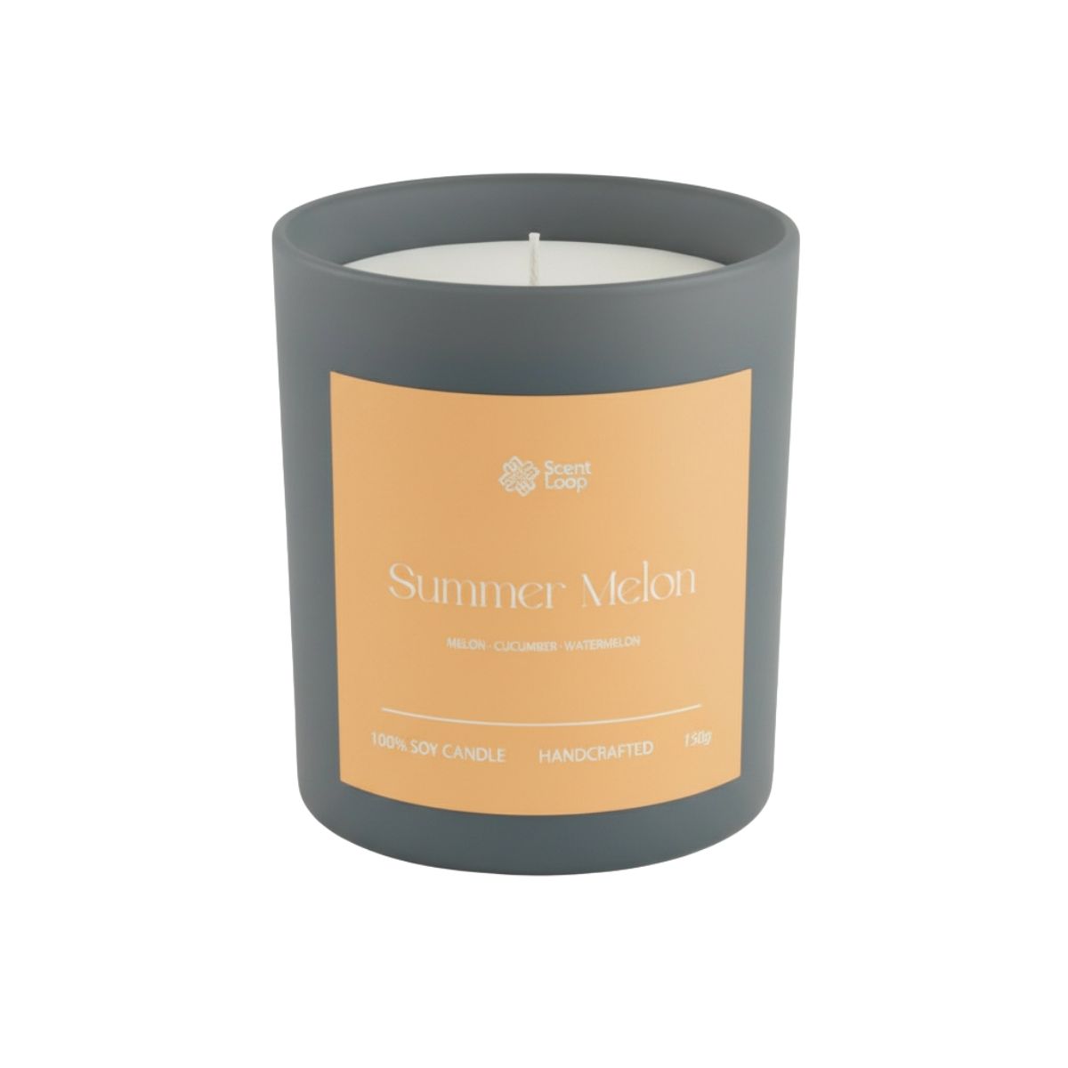 Świeca sojowa zapachowa Summer Melon Regular 150g
