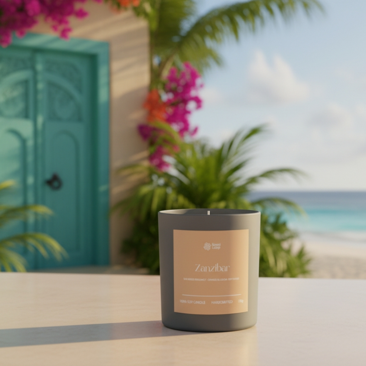 Świeca sojowa zapachowa Zanzibar Regular 150g
