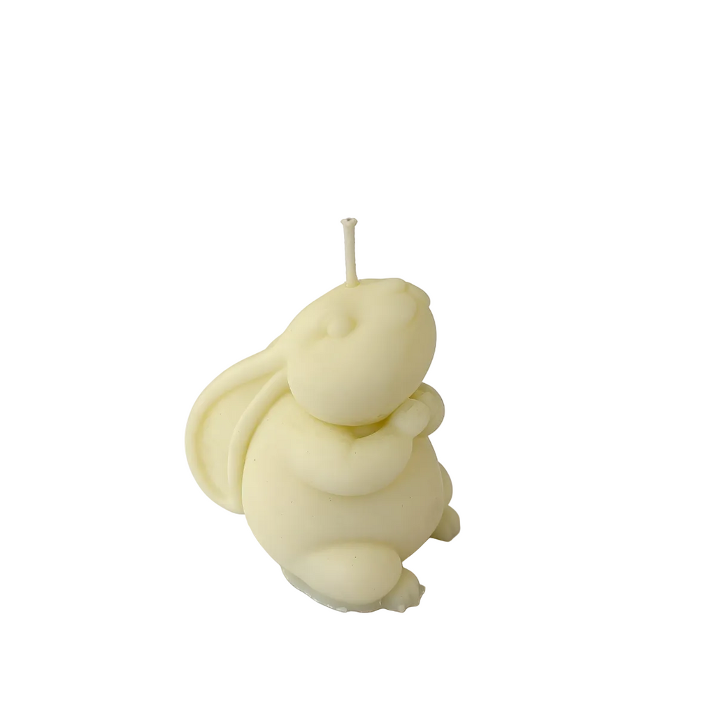 Vela decorativa de soja de Pascua Conejo con orejas largas Citrus Harmony 115g