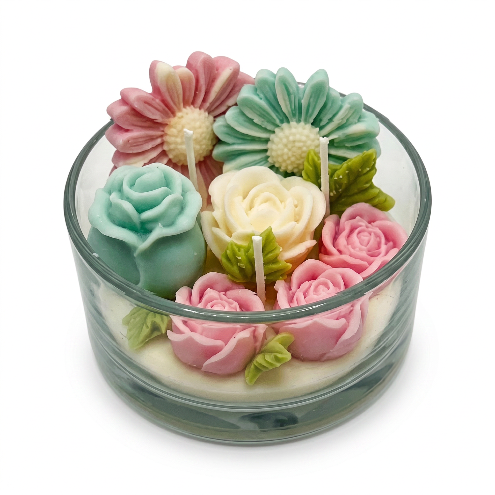 Sojljus i glas Blommande Gurka doft av Si Giorgio Armani 200g upp till 50h
