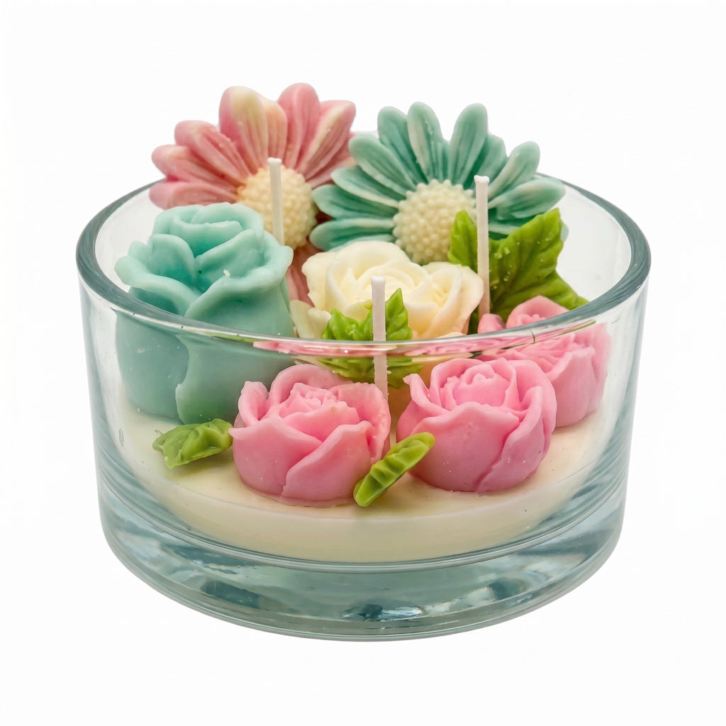 Sojljus i glas Blommande Gurka doft av Si Giorgio Armani 200g upp till 50h