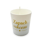 Scented soy candle for a gift, inscription “Success,” Citrus Harmony fragrance, 150g