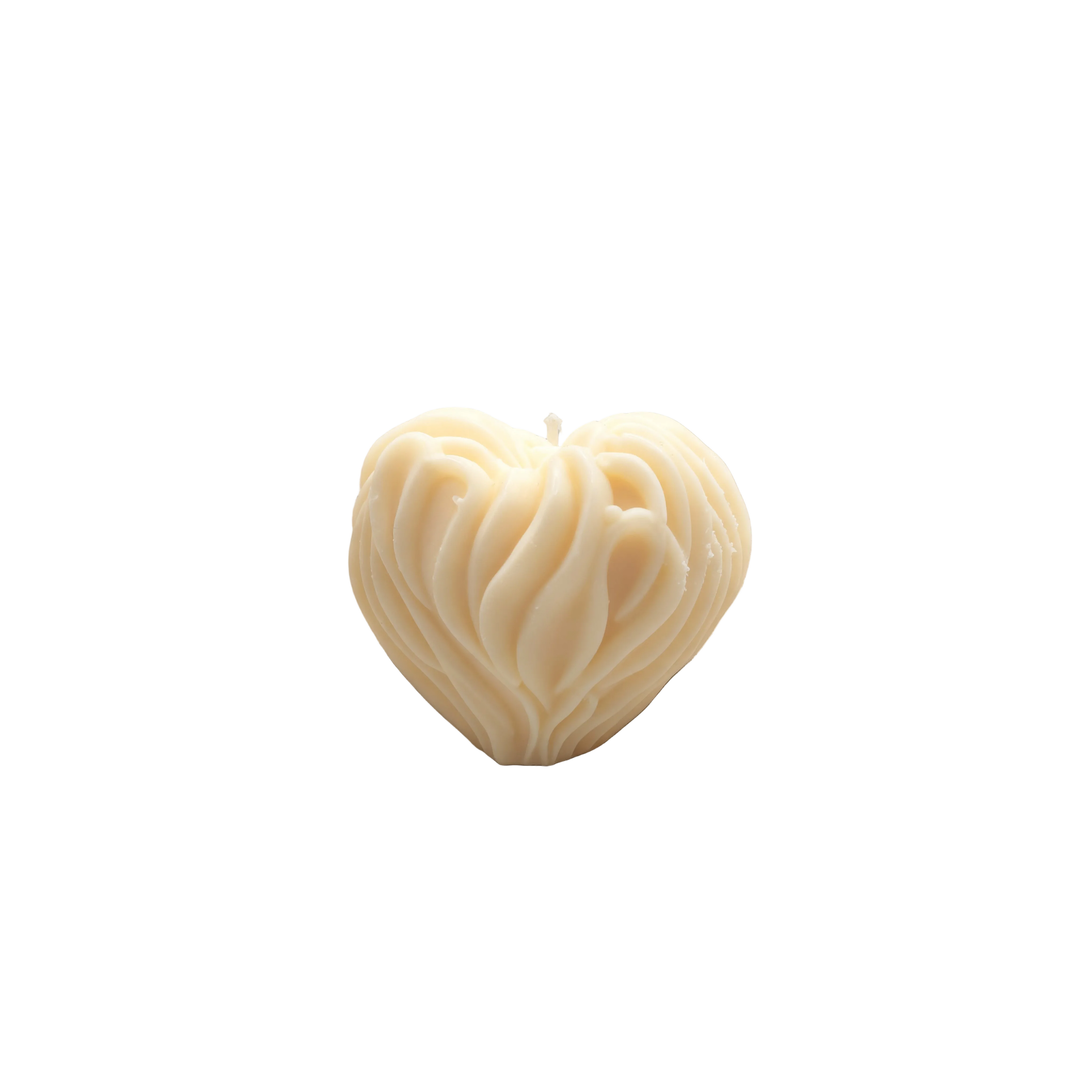 Vela de soja en forma de corazón aromática París 150g