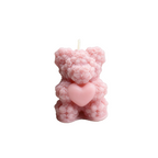 Świeca sojowa Miś z sercem z róż zapachowa Paris 50g