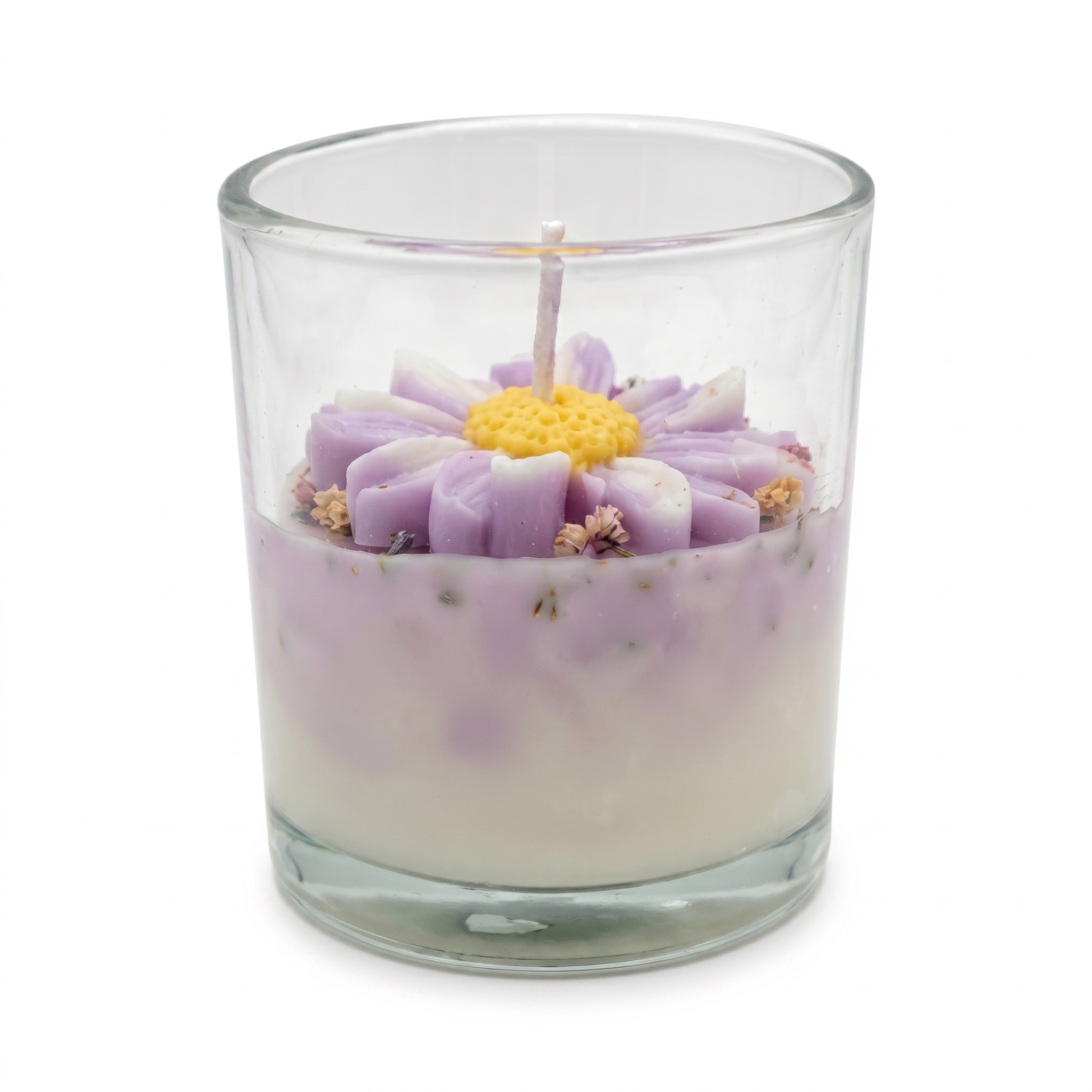 Duftkerze aus Sojawachs Stokrotka im Glas, Duft Paris, 120g, bis zu 30 Stunden Brenndauer